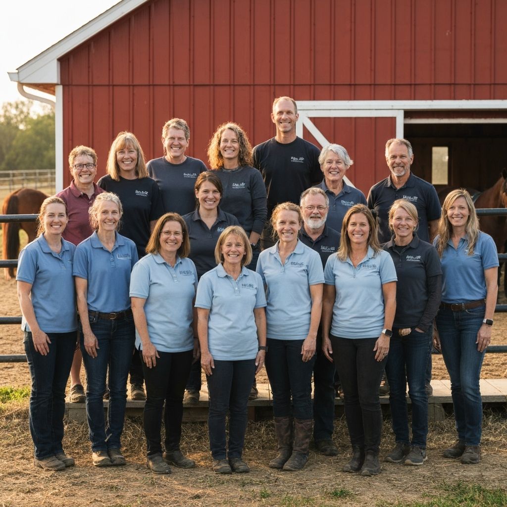 Saddle Up! team and volunteers