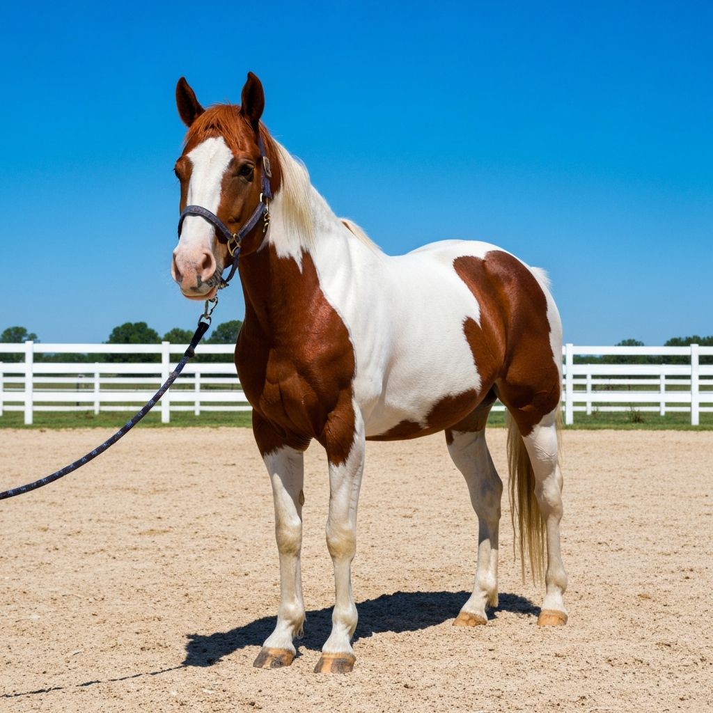 Major, therapy horse at Saddle Up!